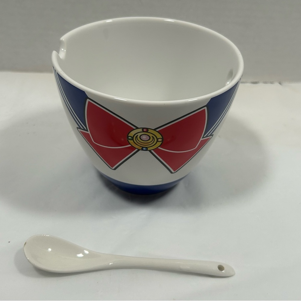 Sailor Moon Ceramic Noodle Bowl Serveware Kawaii Anime